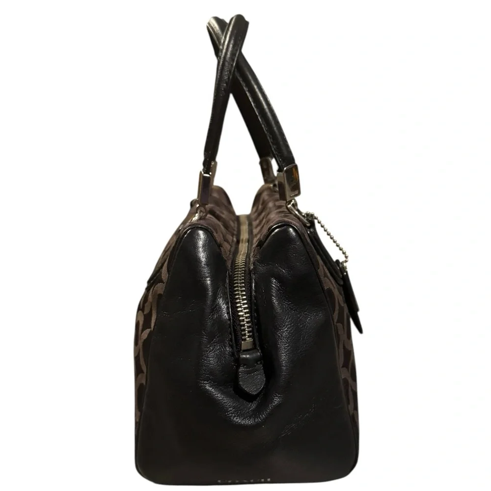 Coach Taylor Op Art Small Satchel - Picture 4 of 11